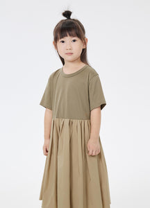 Dresses / jnby by JNBY Patchwork Short Sleeve Dress
