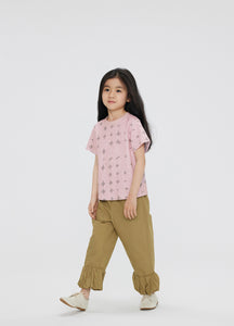 Pants / jnby by JNBY Fashion Girls Flower Pants(100% cotton)