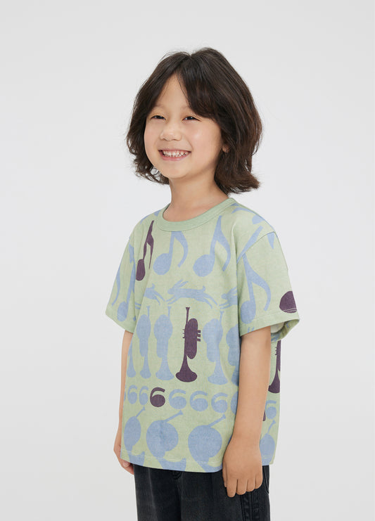 T-shirt / jnby by JNBY  Short-Sleeved Print Cotton T-shirt