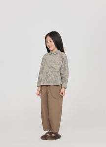 Shirt / jnby by JNBY Relaxed Long-sleeved Print Shirt
