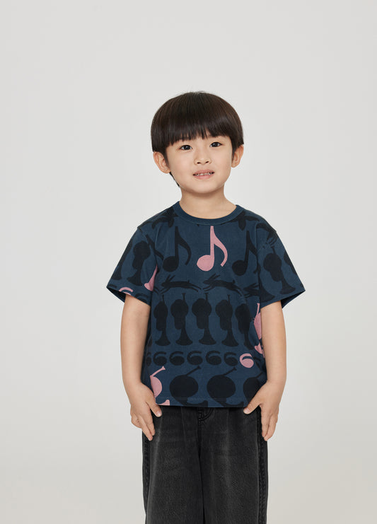 T-shirt / jnby by JNBY  Short-Sleeved Print Cotton T-shirt