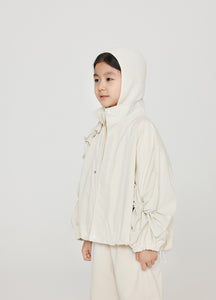 Coat / jnby by JNBY Cotton  Jacket with Bow Tie