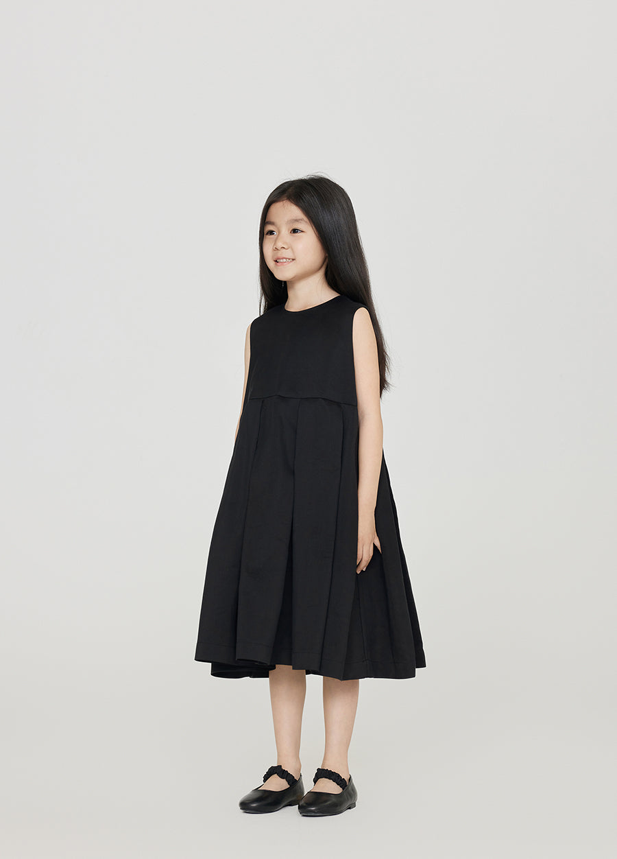 Dress / jnby by JNBY Cotton-blend Silk Sleeveless Dress