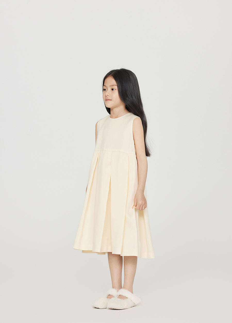 Dress / jnby by JNBY Cotton-blend Silk Sleeveless Dress