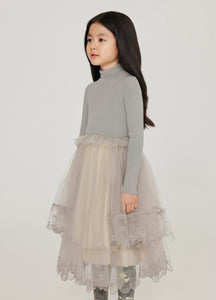 Dress / jnby by JNBY High-necked Wool Dress