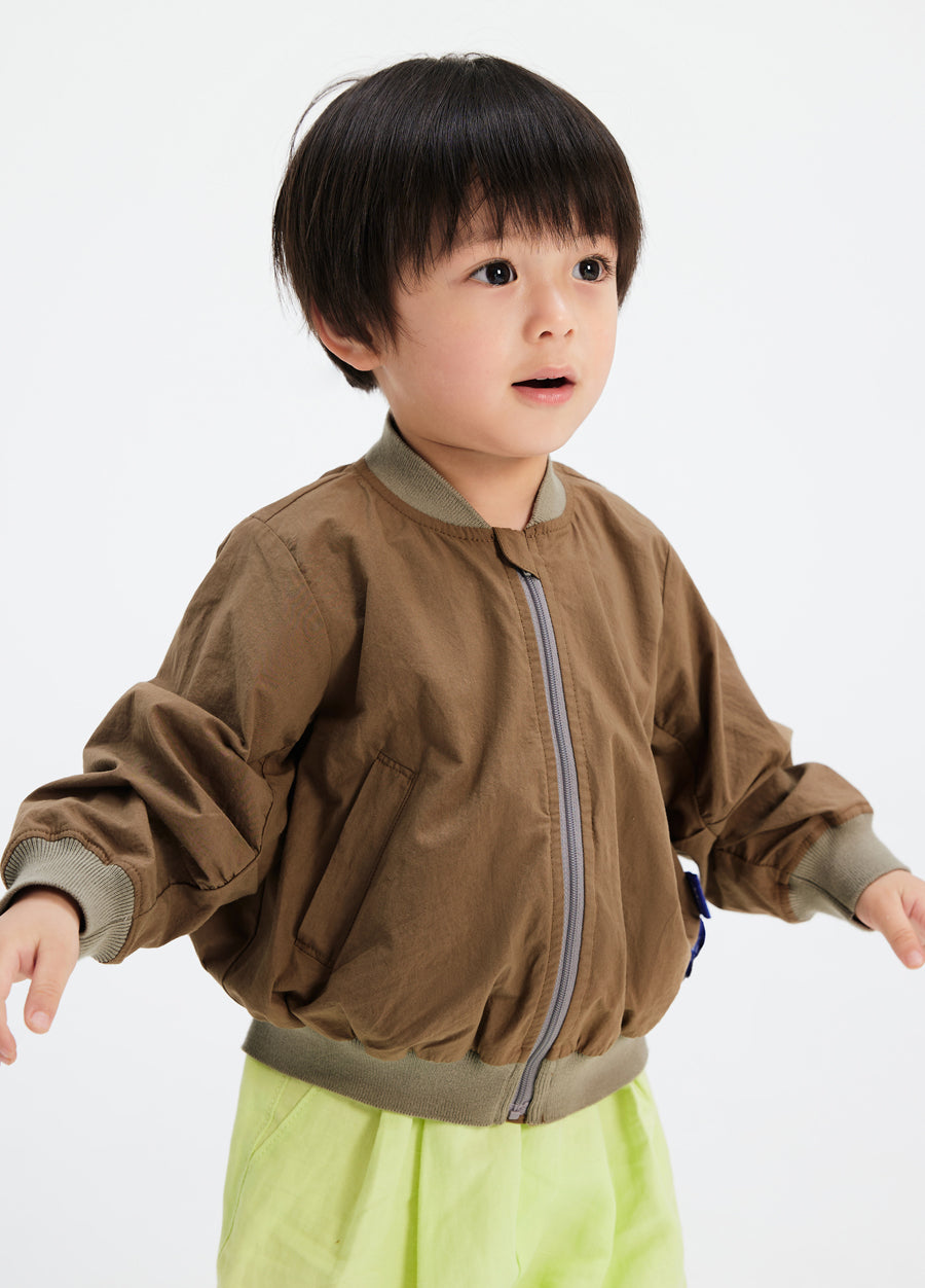 Jacket / jnby for mini Baseball Collar Boys' Jacket