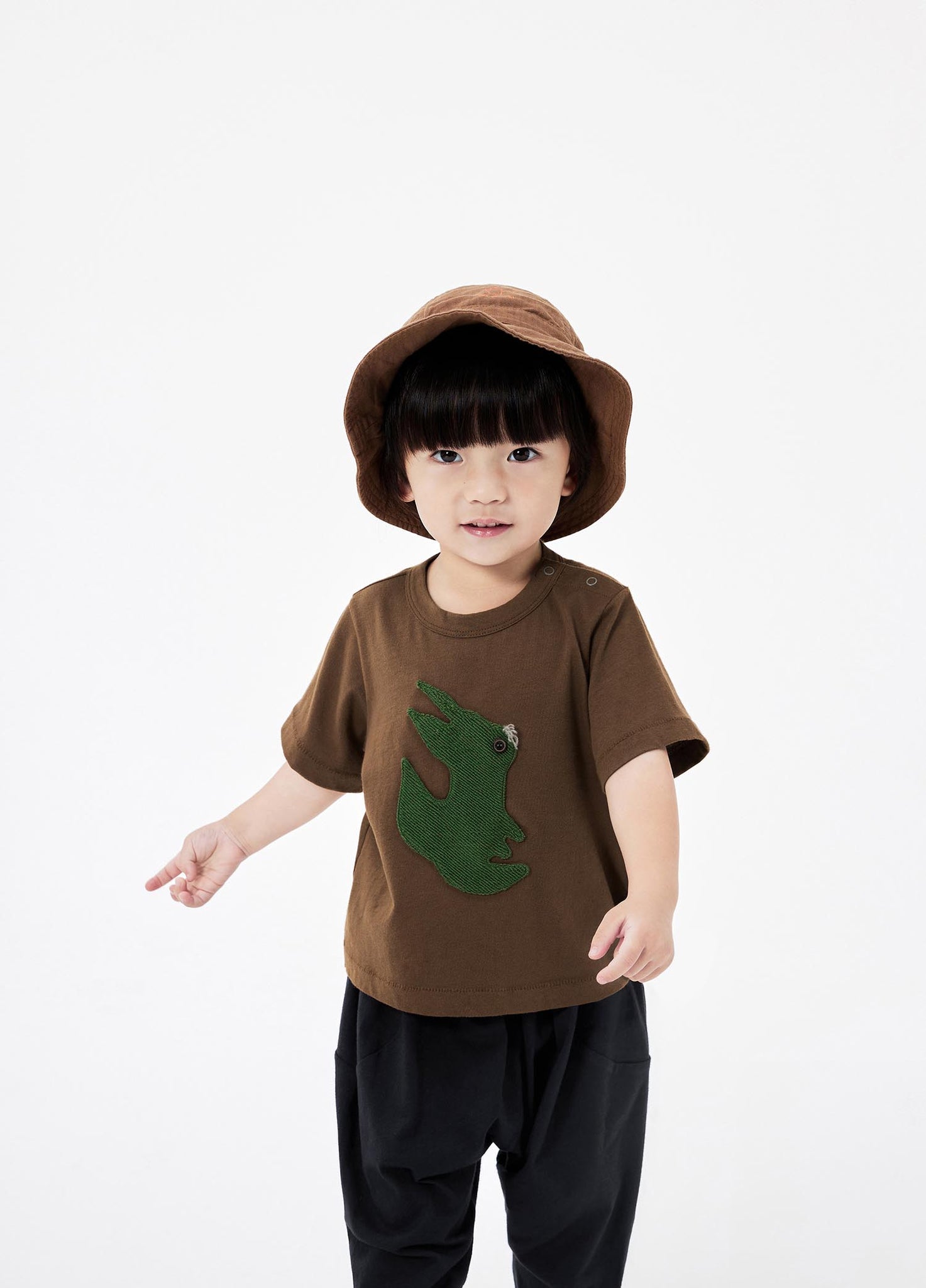 T-Shirt / jnby for mini Flocking Short Sleeve T-Shirt (100% Cotton)