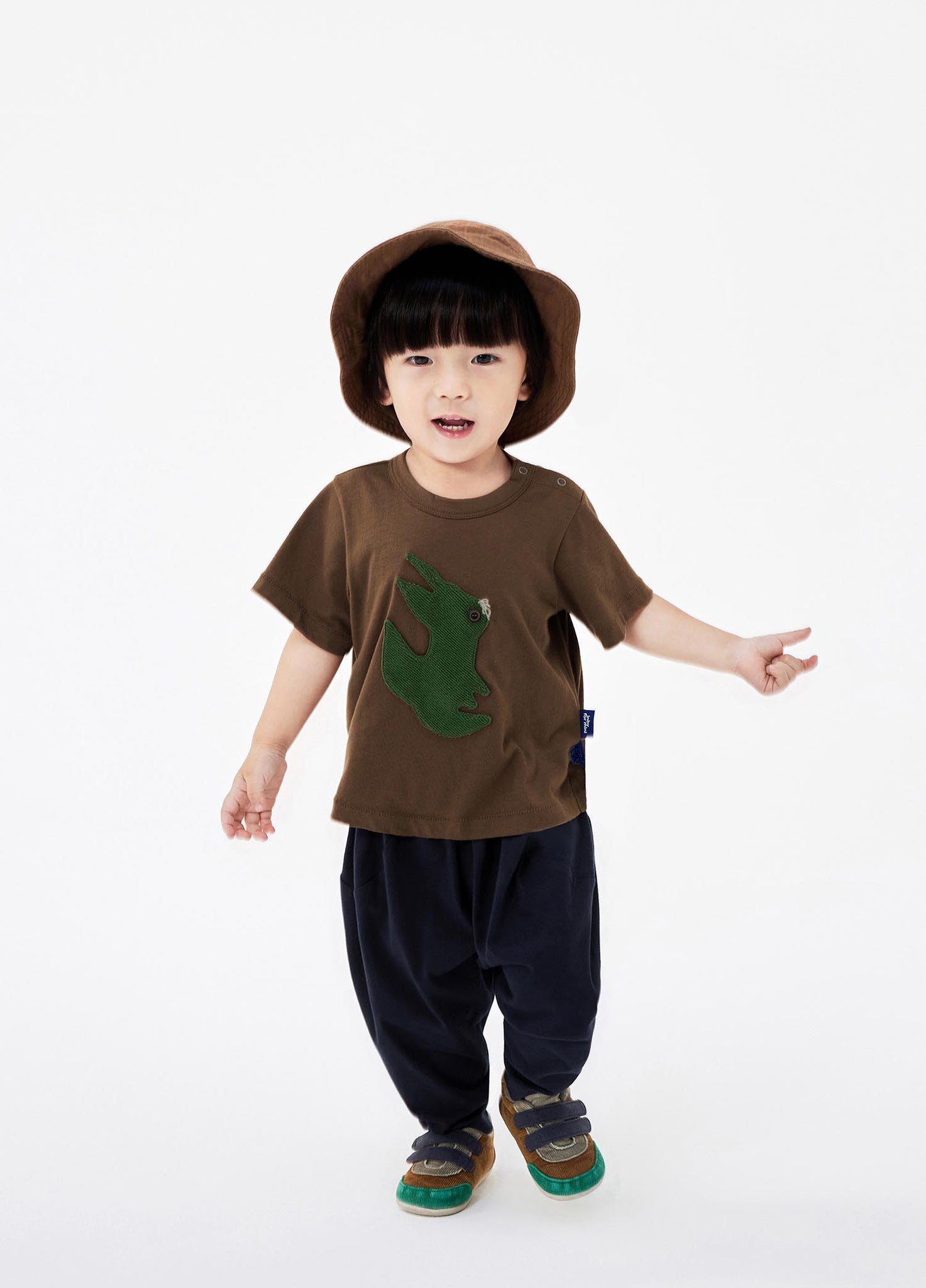 T-Shirt / jnby for mini Flocking Short Sleeve T-Shirt (100% Cotton)