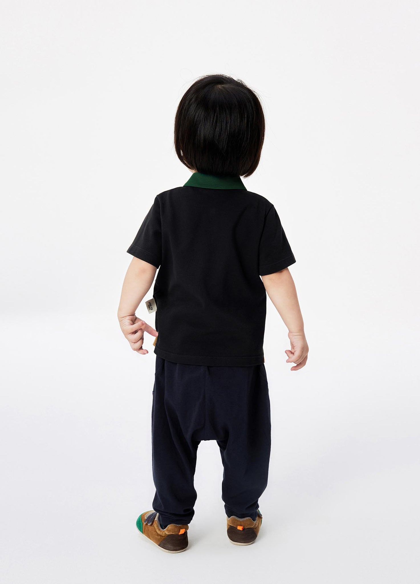 T-Shirt / jnby for mini Solid Short Sleeve Polo Shirt