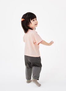 Pants / jnby for mini Straight Patchwork Pants (100% Cotton)
