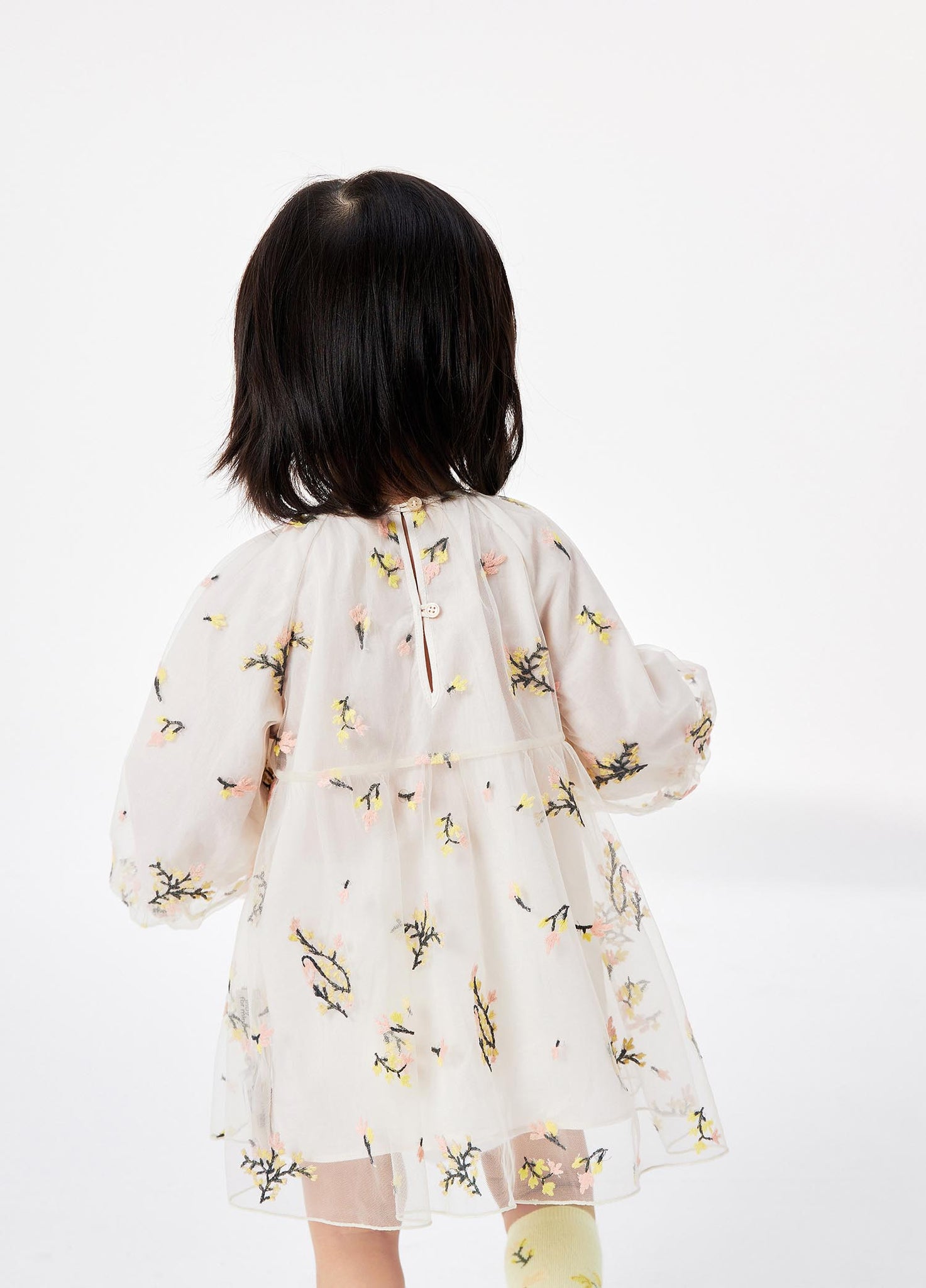 Dresses / jnby for mini A-Line Floral Print Mid-Sleeve Dress