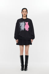 Sweatshirt / JNBY Relaxed Animal Prints Sweatshirt