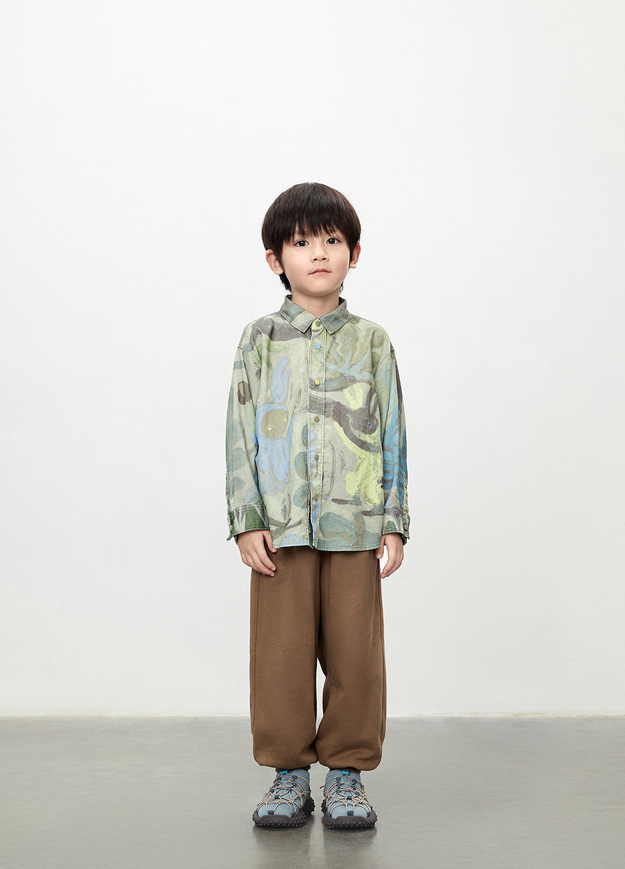 Shirt / jnby by JNBY All Over Print Cotton Shirt