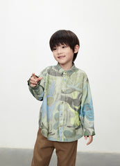 Shirt / jnby by JNBY All Over Print Cotton Shirt