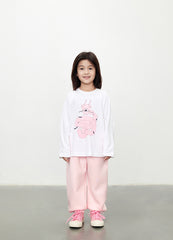 T-shirt / jnby by JNBY Dragon Print Long Sleeve T-shirt