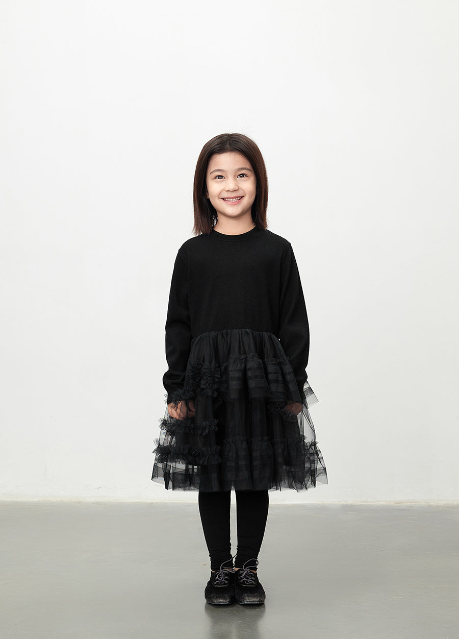 Dress / jnby by JNBY Knit Mech Patched Dress