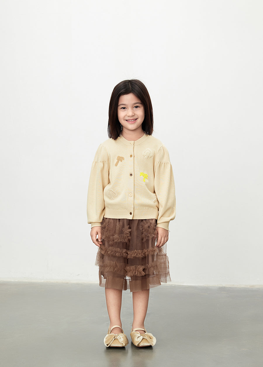 Skirt / jnby by JNBY Tulle-panels Skirt