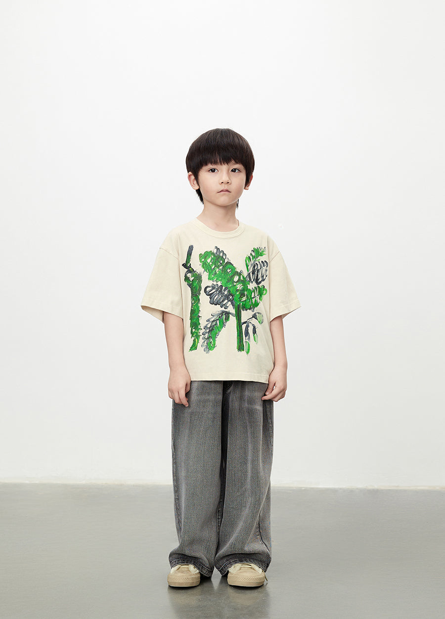 T-shirt / jnby by JNBY Relaxed Printed Cotton T-shirt