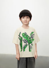 T-shirt / jnby by JNBY Relaxed Printed Cotton T-shirt