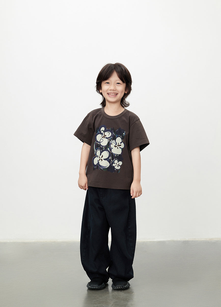 T-shirt / jnby by JNBY Floral Prints Cotton T-shirt