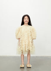 Dress / jnby by JNBY Oversized Pleated Party Dress