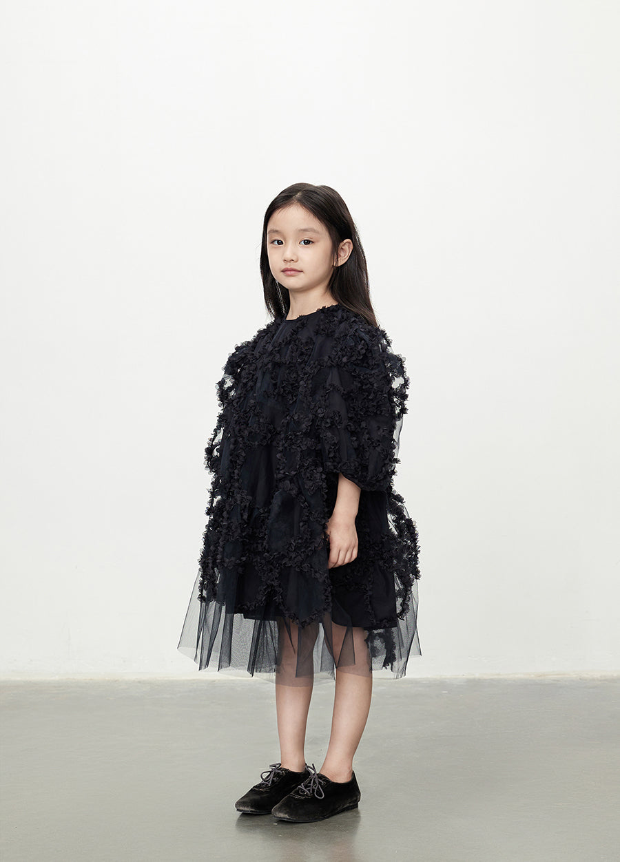 Dress / jnby by JNBY Oversized Pleated Party Dress