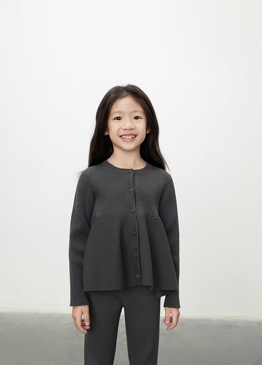 Sweater / jnby by JNBY Collarless Cotton Cardigan