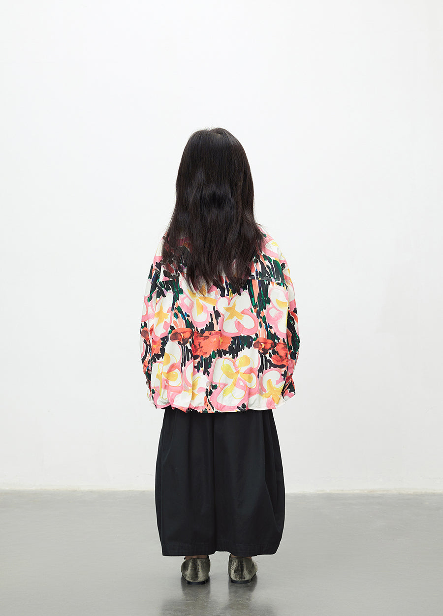 Shirt /  jnby by JNBY Oversized Floral Prints Cotton Shirt