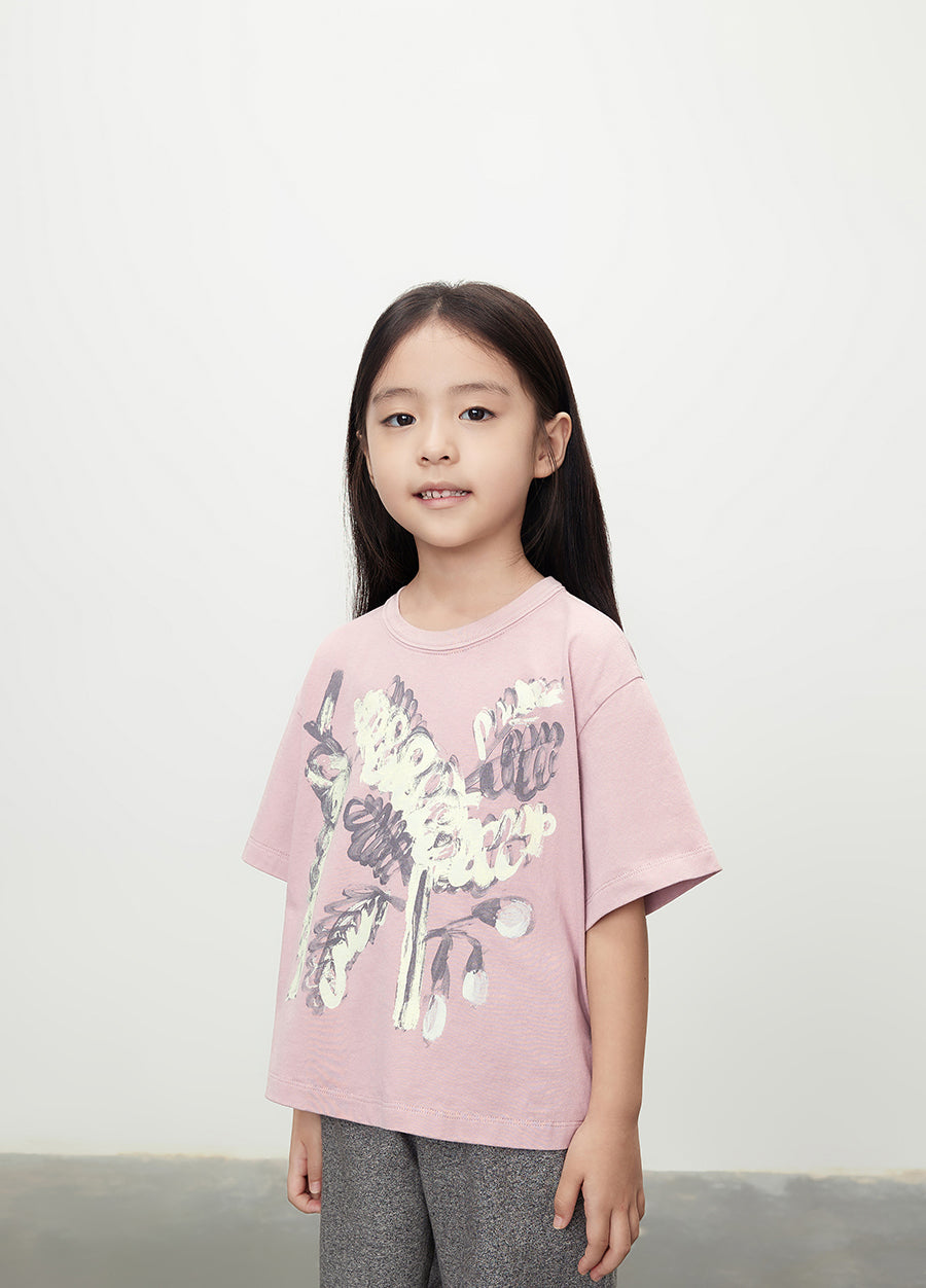 T-shirt / jnby by JNBY Relaxed Printed Cotton T-shirt