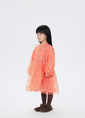 Dresses/jnby by JNBY H-line Pleated Long-sleeved Dresses