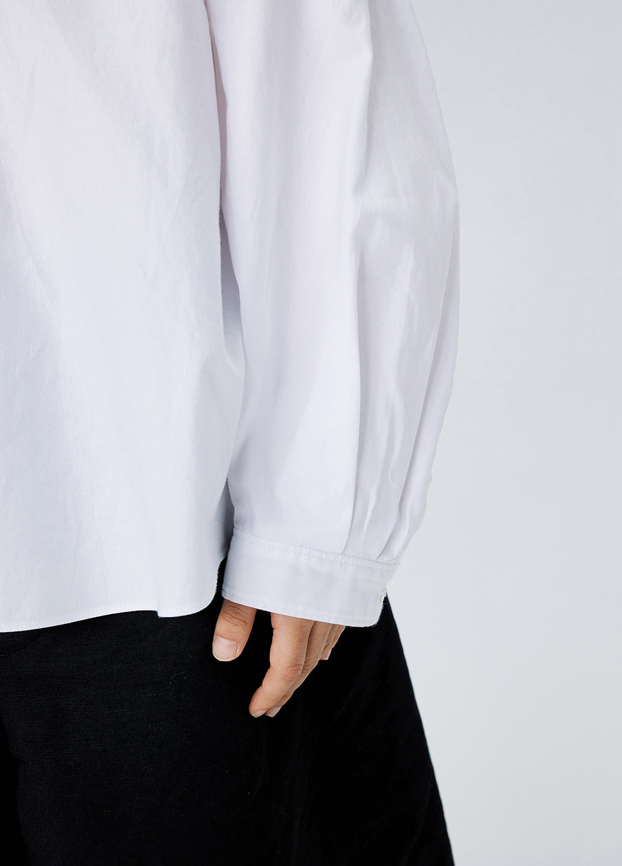 Shirt / jnby by JNBY Twill Loose Fitting Long-sleeved Shirt