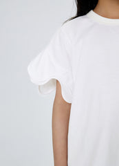 T-shirt / jnby by JNBY  Loose Fitting Short-sleeved T-shirt
