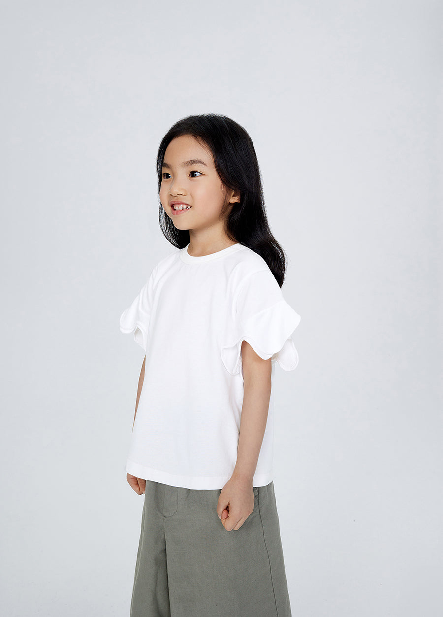 T-shirt / jnby by JNBY  Loose Fitting Short-sleeved T-shirt