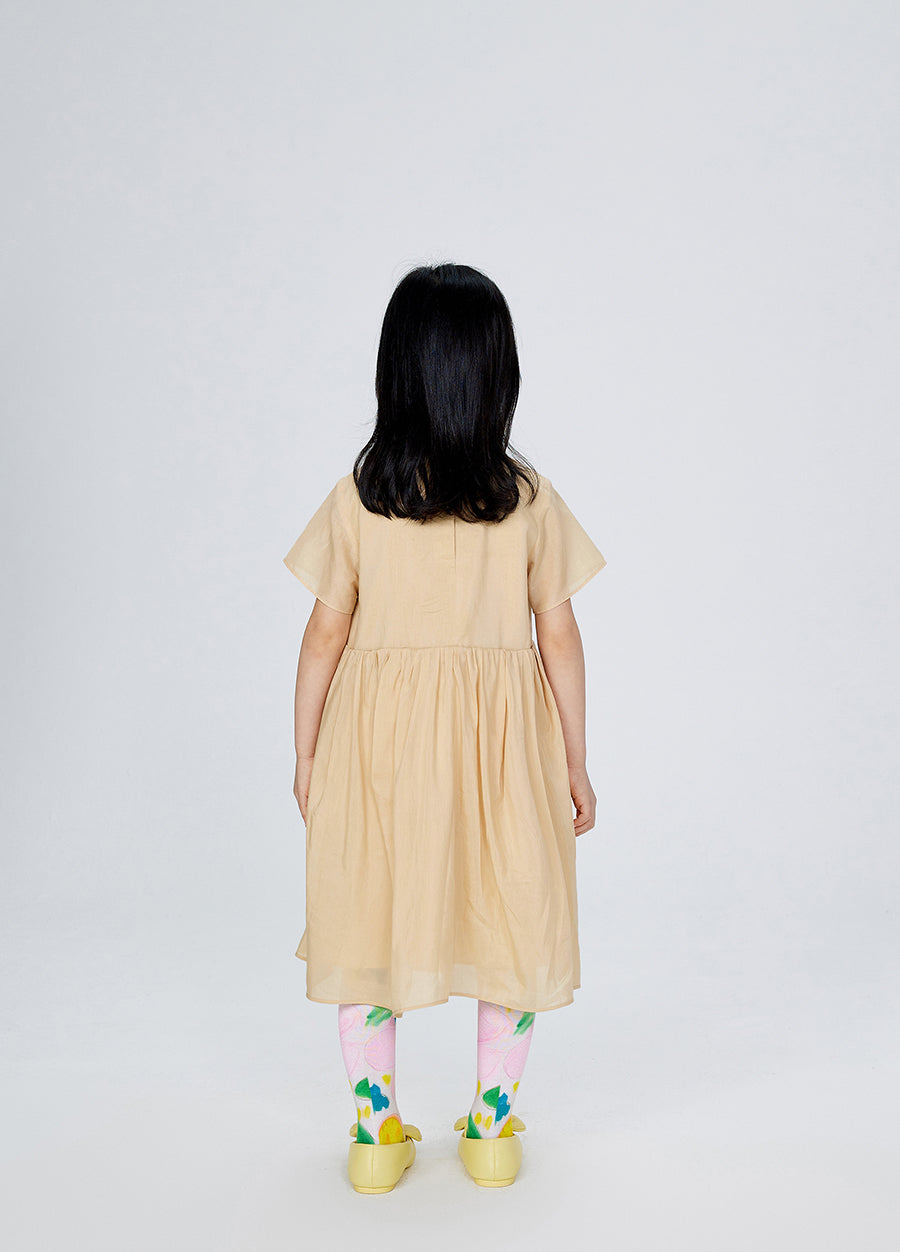 Dresses / jnby by JNBY A-line Pleated Short-sleeved Dresses