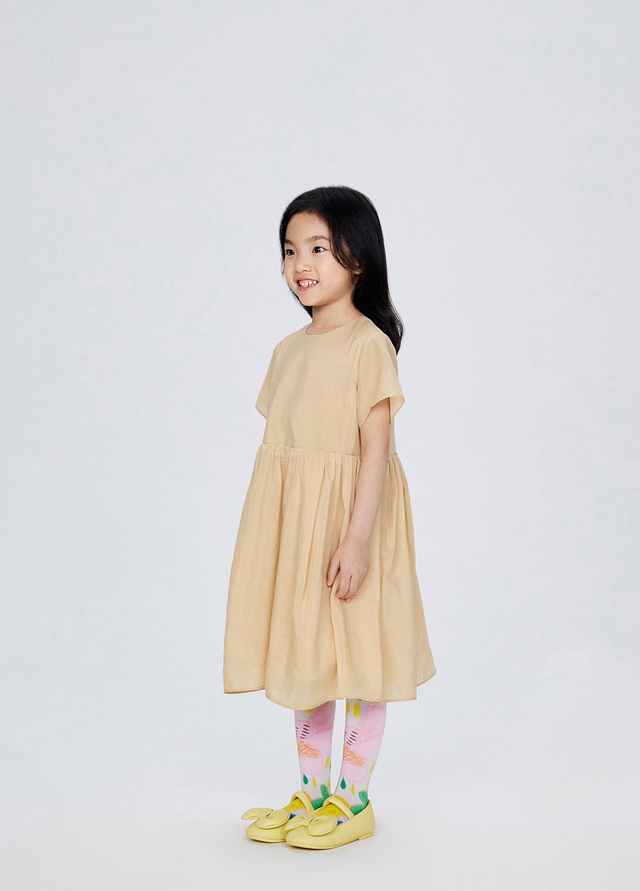 Dresses / jnby by JNBY A-line Pleated Short-sleeved Dresses