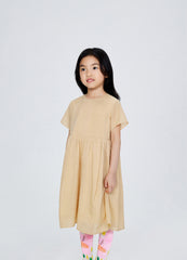 Dresses / jnby by JNBY A-line Pleated Short-sleeved Dresses