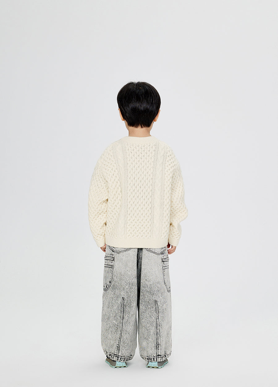 Sweater / jnby by JNBY Floral-pattern Oversize Jumper