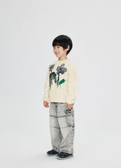 Sweater / jnby by JNBY Floral-pattern Oversize Jumper