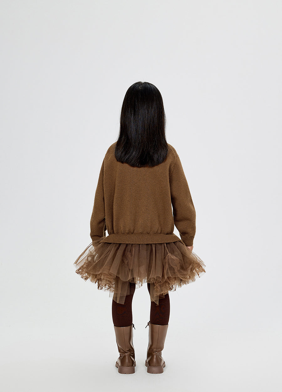 Dress / jnby by JNBY Relaxed Wool Tulle Dress