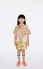 Shorts / jnby by JNBY Spring Grass Linen Cuffed Shorts
