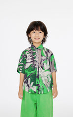 Shirt / jnby by JNBY Spring Grass Floral Cotton Shirt