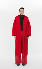 Coat / JNBY H-Silhouette Wool-Cashmere Coat