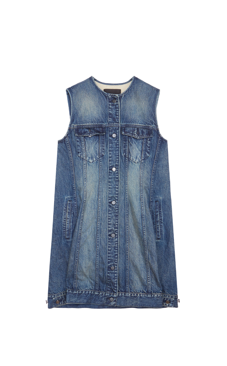 Dress / JNBY Sleeveless Denim Dress