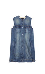 Dress / JNBY Sleeveless Denim Dress