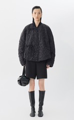 Down coat / JNBY Chinese Knot Oversized Quilted Down Jacket