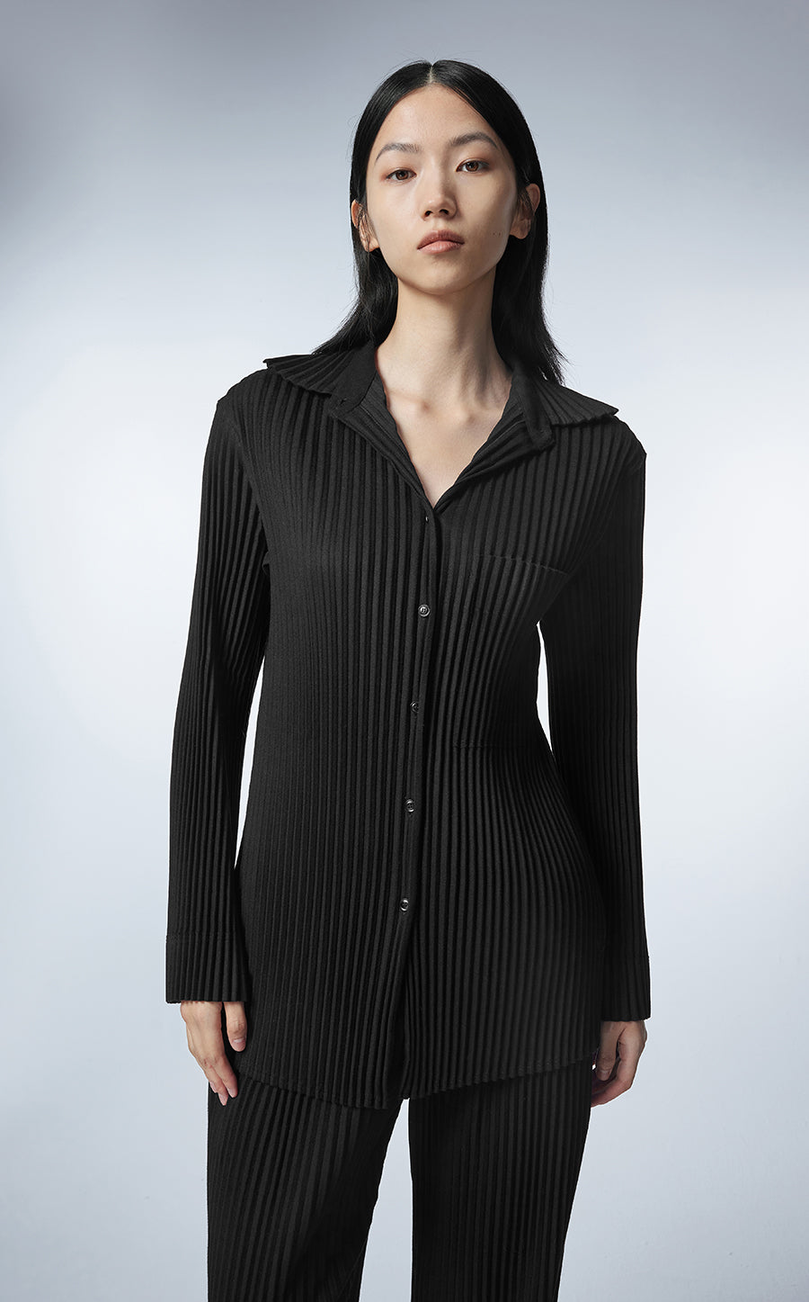 Shirt / JNBY Slim Fit Pleats Long-sleeve shirt