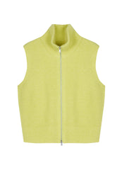 Vest / JNBY High-neck Wool-blend Mohair Vest