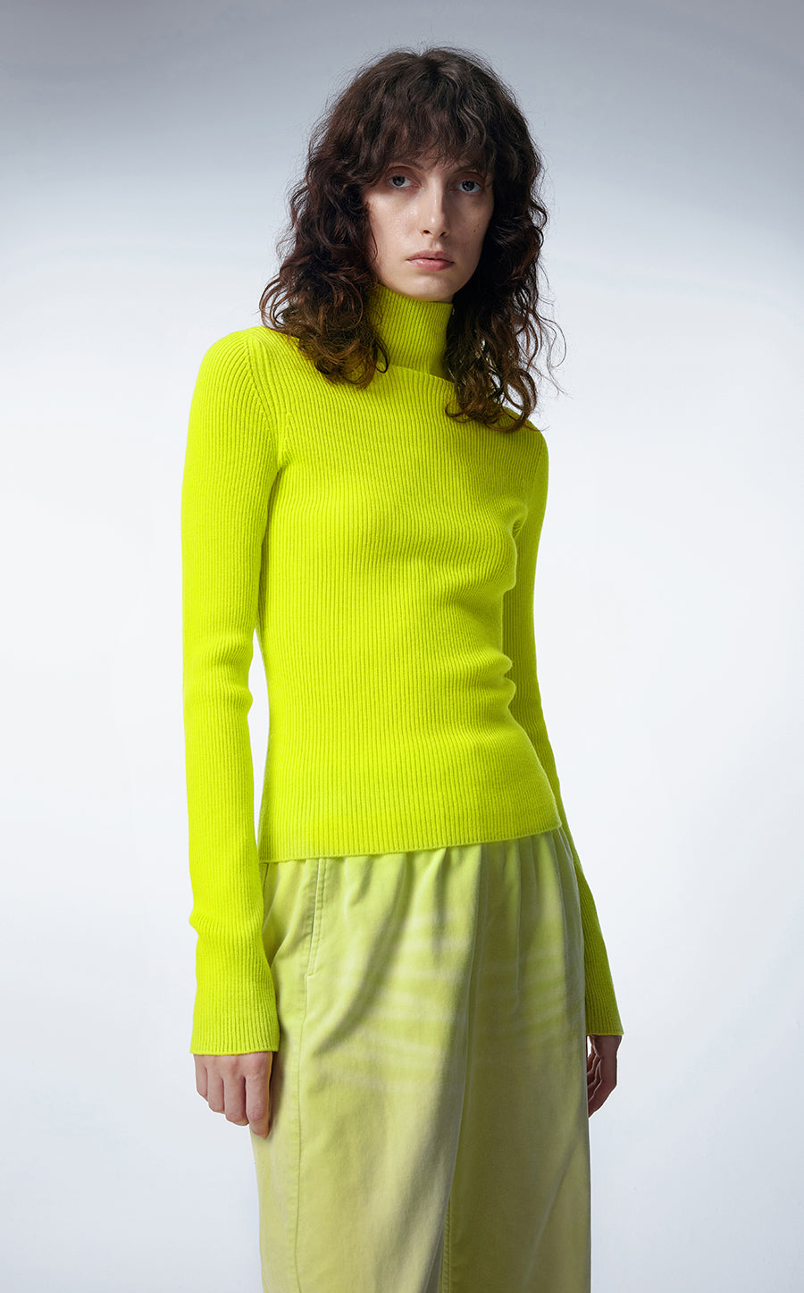 Sweater / JNBY High-neck Wool Pullover Sweater
