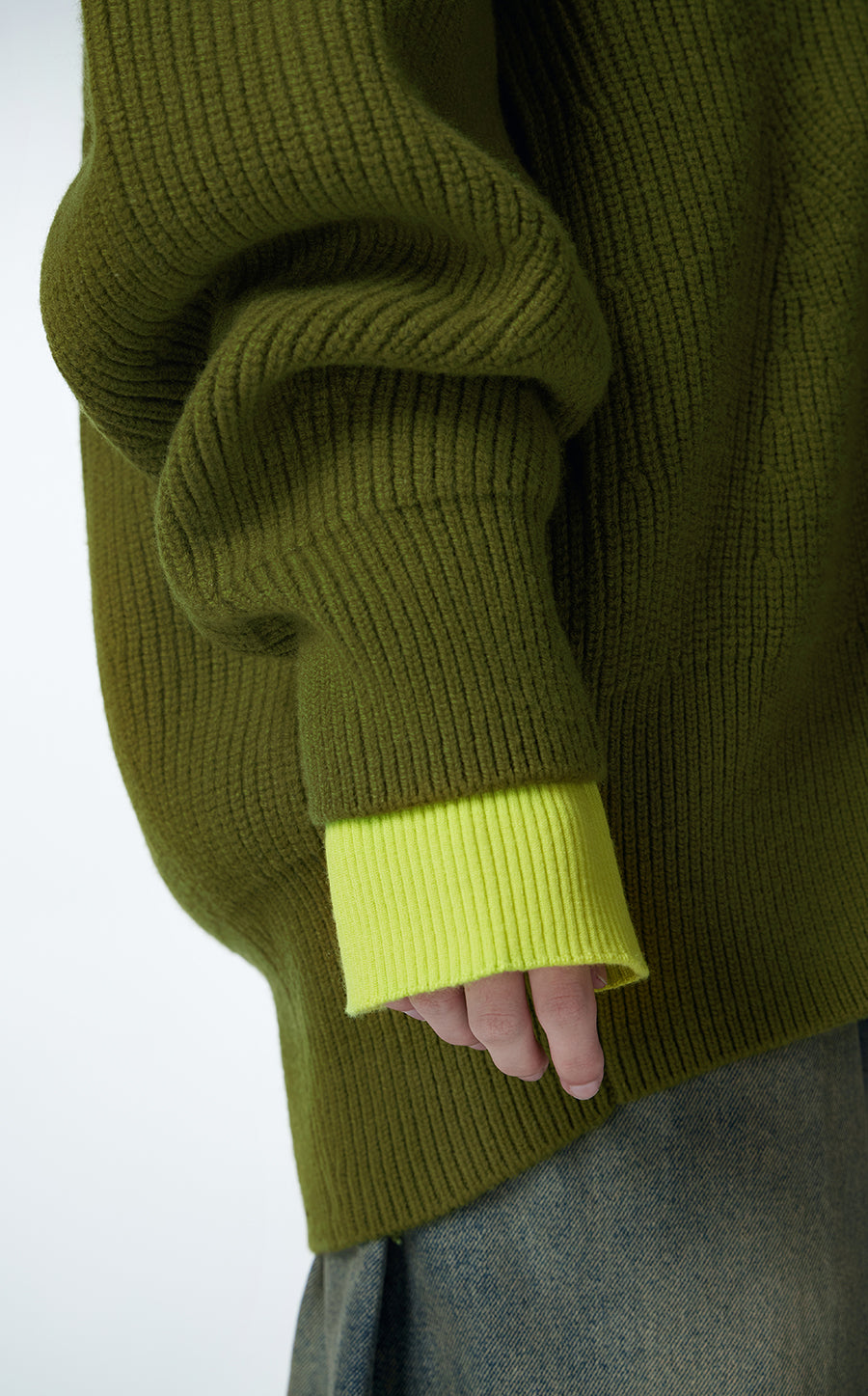 Sweater / JNBY Relaxed Merino Wool Cardigan