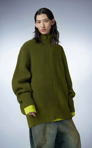 Sweater / JNBY Relaxed Merino Wool Cardigan